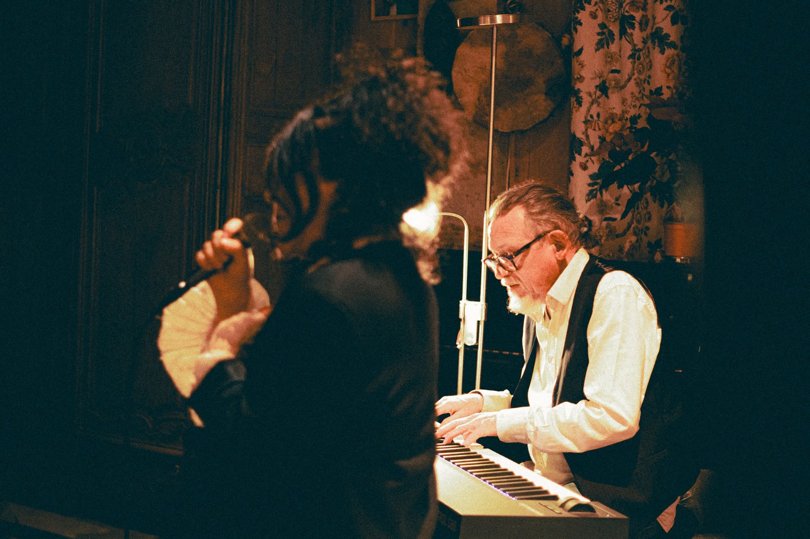 Katy et Jean-Philippe en pleine interprétation