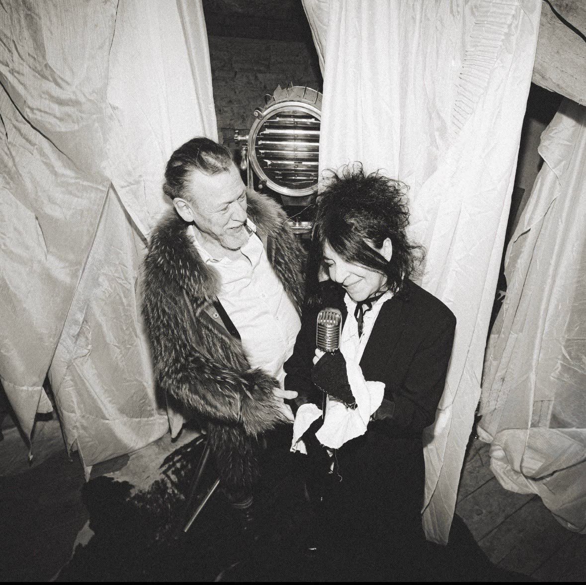 Katy et Jean-Philippe en coulisses
